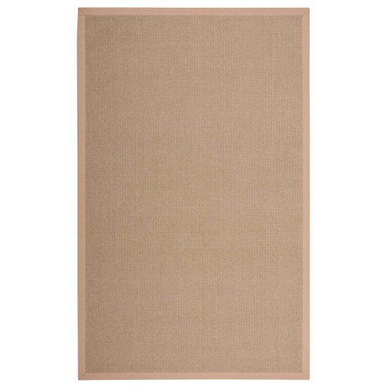 Nourison Sisal Soft SSF04 Area Rug, Sand, 8' x 10'