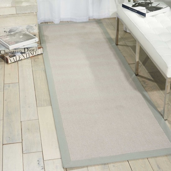 Nourison Sisal Soft SSF40 Runner Rug, Stone, 2'6" x 8'