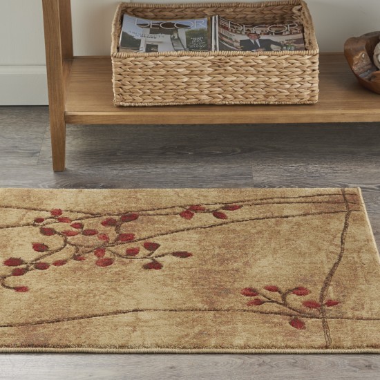 Nourison Somerset ST74 Area Rug, Latte, 2' x 2'9"