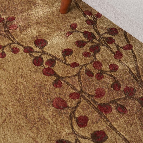 Nourison Somerset ST74 Area Rug, Latte, 3'6" x 5'6"