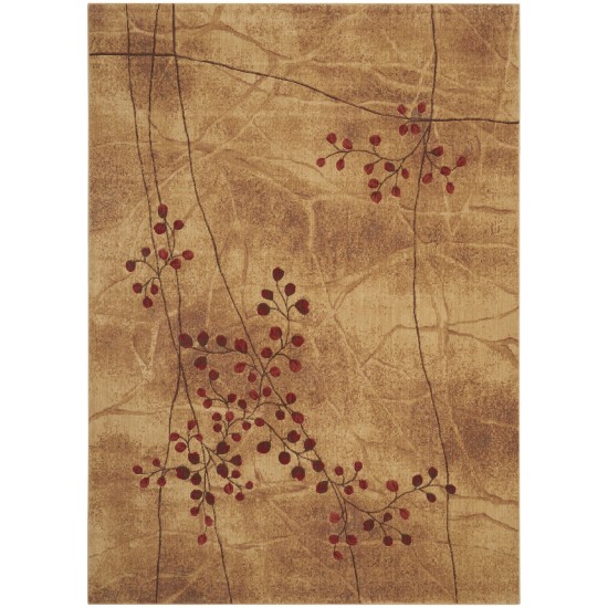 Nourison Somerset ST74 Area Rug, Latte, 7'9" x 10'10"