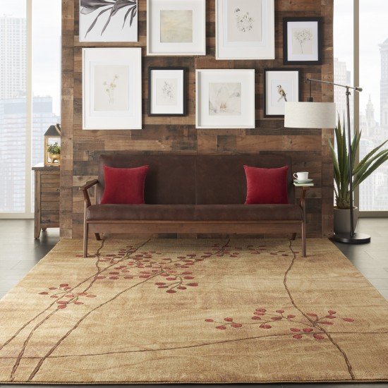 Nourison Somerset ST74 Area Rug, Latte, 9' x 12'