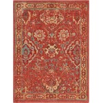 Nourison Somerset ST90 Area Rug, Brick, 2' x 2'9"