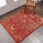 Nourison Somerset ST90 Area Rug, Brick, 2' x 2'9"