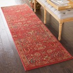 Nourison Somerset ST90 Runner Rug, Brick, 2'3" x 8'