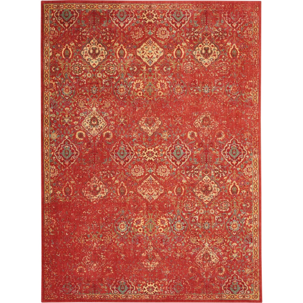 Nourison Somerset ST90 Area Rug, Brick, 7'9" x 10'10" Nourison Somerset ST90 Area Rug, Brick, 7'9" x 10'10"