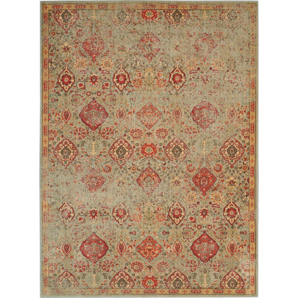 Nourison Somerset ST90 Area Rug, Light Green, 7'9" x 10'10"