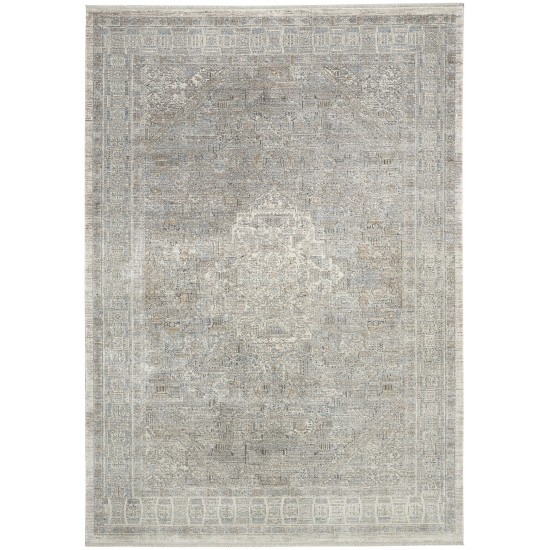 Nourison Starry Nights STN02 Area Rug, Cream/Grey, 5'3" x 7'3"