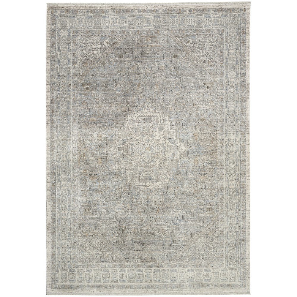 Nourison Starry Nights STN02 Area Rug, Cream/Grey, 5'3" x 7'3"