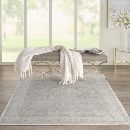 Nourison Starry Nights STN02 Area Rug, Cream/Grey, 5'3" x 7'3"