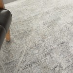 Nourison Starry Nights STN02 Area Rug, Cream/Grey, 8' x 10'