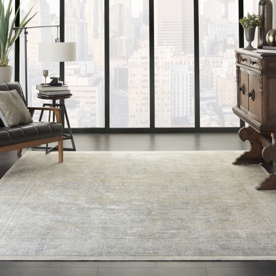 Nourison Starry Nights STN02 Area Rug, Cream/Grey, 9'10" x 12'6"