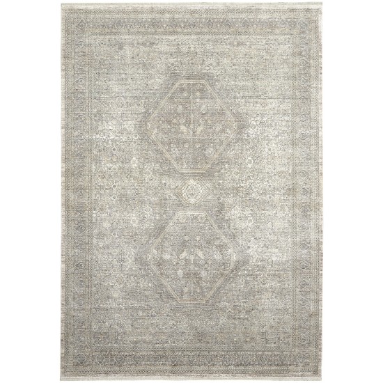 Nourison Starry Nights STN04 Area Rug, Cream/Grey, 5'3" x 7'3"