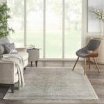 Nourison Starry Nights STN04 Area Rug, Cream/Grey, 5'3" x 7'3"