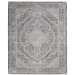 Nourison Starry Nights STN05 Area Rug, Charcoal/Cream, 8'6" x 11'6"