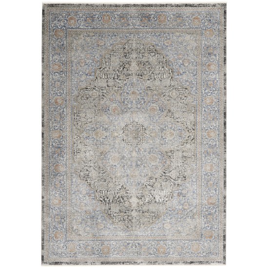 Nourison Starry Nights STN07 Area Rug, Blue, 5'3" x 7'3"