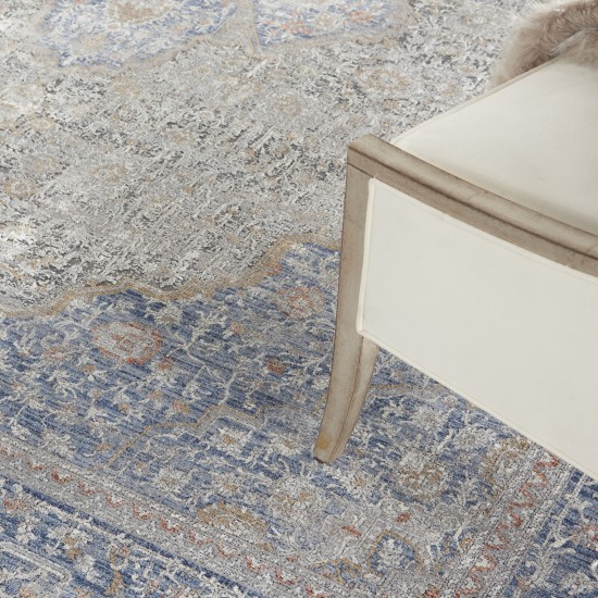 Nourison Starry Nights STN07 Area Rug, Blue, 9'10" x 12'6"