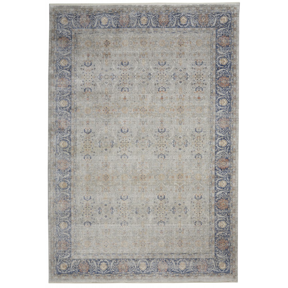 Nourison Starry Nights STN08 Area Rug, Grey, 8' x 10'