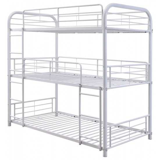 ACME Cairo Triple Bunk Bed - Full, White