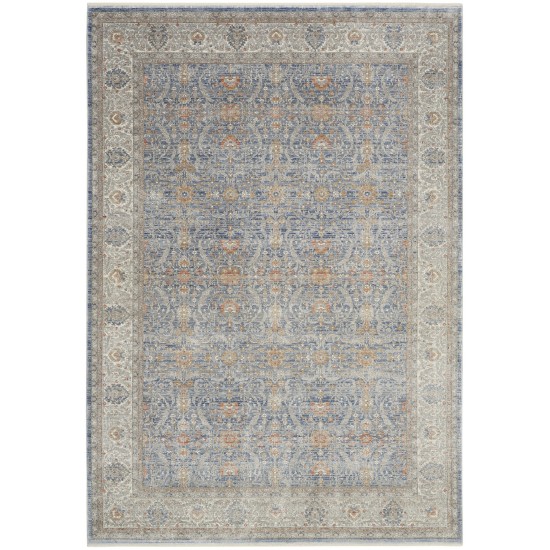 Nourison Starry Nights STN08 Area Rug, Light Blue, 5'3" x 7'3"