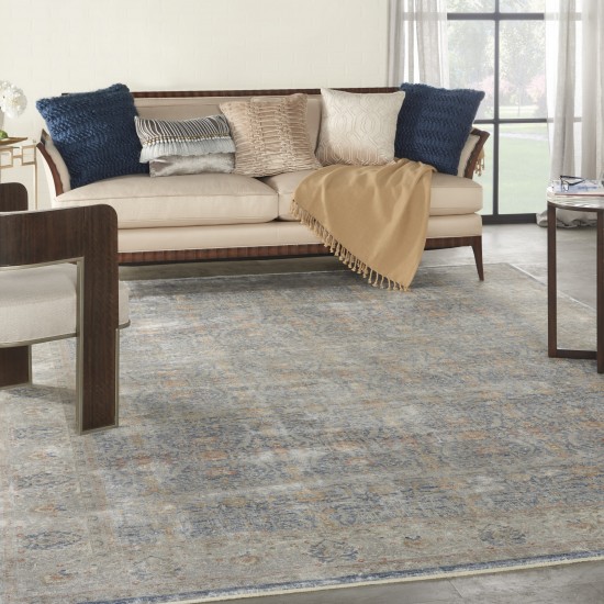 Nourison Starry Nights STN08 Area Rug, Light Blue, 8'6" x 11'6"