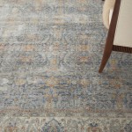 Nourison Starry Nights STN08 Area Rug, Light Blue, 9'10" x 12'6"