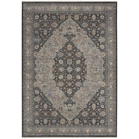 Nourison Starry Nights STN11 Area Rug, Grey/Blue, 8'6" x 11'6"