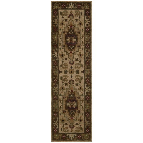 Nourison Tahoe TA01 Runner Rug, Beige, 2'3" x 8'