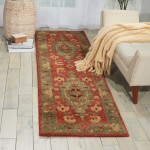 Nourison Tahoe TA01 Runner Rug, Rust, 2'3" x 8'