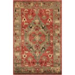 Nourison Tahoe TA01 Area Rug, Rust, 3'9" x 5'9"
