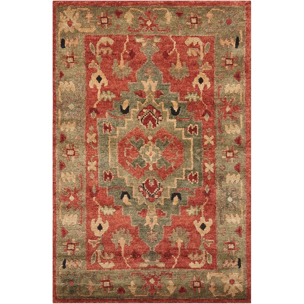 Nourison Tahoe TA01 Area Rug, Rust, 3'9" x 5'9" Nourison Tahoe TA01 Area Rug, Rust, 3'9" x 5'9"