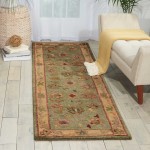 Nourison Tahoe TA03 Runner Rug, Green, 2'3" x 8'