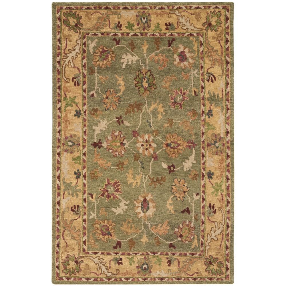 Nourison Tahoe TA03 Area Rug, Green, 5'6" x 8'6"