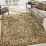 Nourison Tahoe TA03 Area Rug, Green, 5'6" x 8'6"