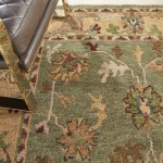 Nourison Tahoe TA03 Area Rug, Green, 5'6" x 8'6"