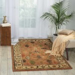 Nourison Tahoe TA05 Area Rug, Copper, 3'9" x 5'9"