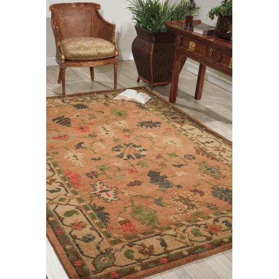 Nourison Tahoe TA05 Area Rug, Copper, 7'9" x 9'9"