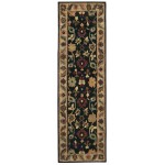 Nourison Tahoe TA08 Runner Rug, Black, 2'3" x 8'