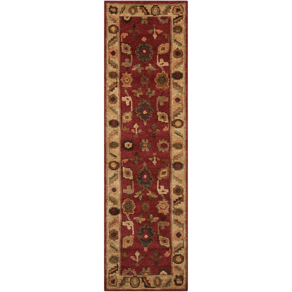 Nourison Tahoe TA08 Runner Rug, Red, 2'3" x 8'