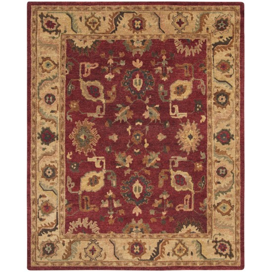 Nourison Tahoe TA08 Area Rug, Red, 7'9" x 9'9"