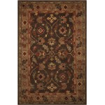 Nourison Tahoe TA10 Area Rug, Espresso, 3'9" x 5'9"