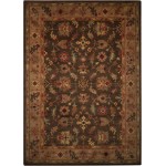 Nourison Tahoe TA10 Area Rug, Espresso, 8'6" x 11'6"