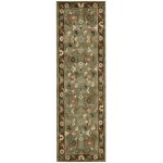 Nourison Tahoe TA10 Runner Rug, Green, 2'3" x 8'