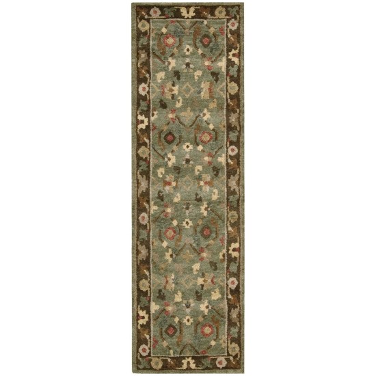 Nourison Tahoe TA10 Runner Rug, Green, 2'3" x 8'