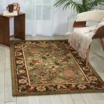 Nourison Tahoe TA10 Area Rug, Green, 3'9" x 5'9"