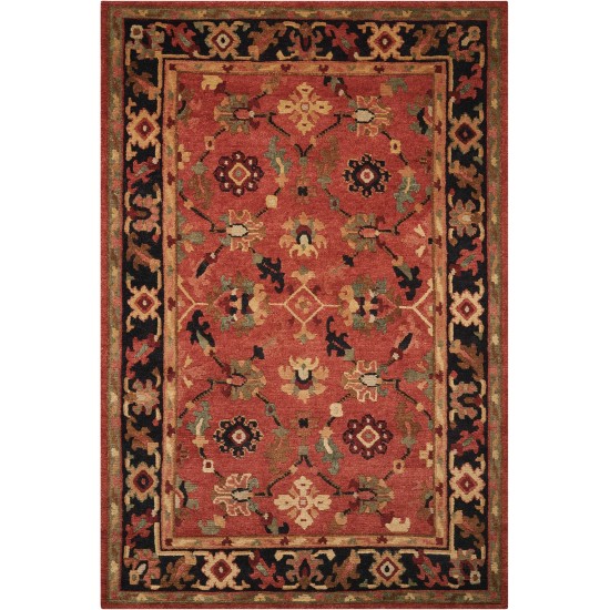 Nourison Tahoe TA12 Area Rug, Rust, 3'9" x 5'9"