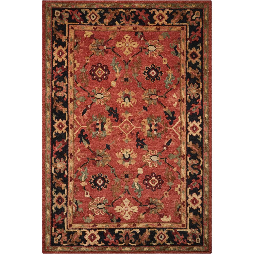 Nourison Tahoe TA12 Area Rug, Rust, 3'9" x 5'9" Nourison Tahoe TA12 Area Rug, Rust, 3'9" x 5'9"