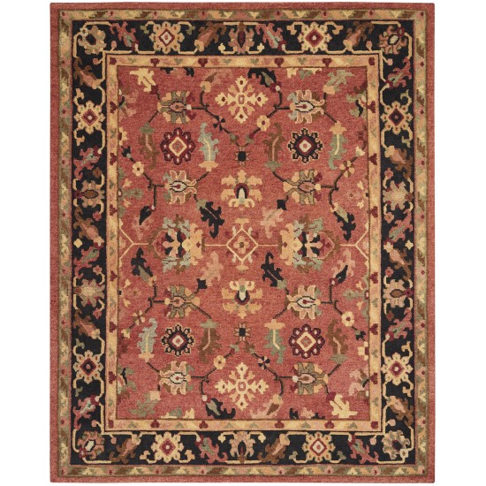 Nourison Tahoe TA12 Area Rug, Rust, 5'6" x 8'6"