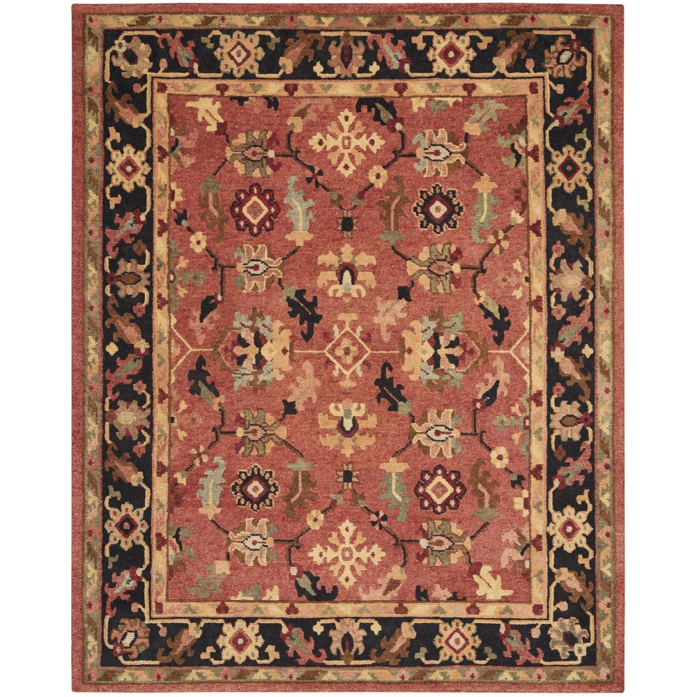 Nourison Tahoe TA12 Area Rug, Rust, 5'6" x 8'6"