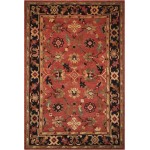 Nourison Tahoe TA12 Area Rug, Rust, 9'9" x 13'9"